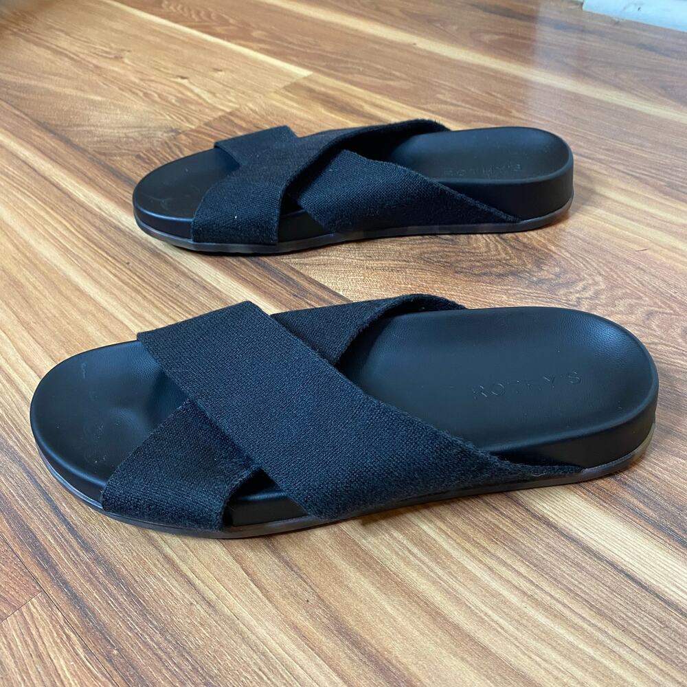 ROTHY’S The Weekend Slide Sandal In Black Size Womens 9 - Picture 4 of 10
